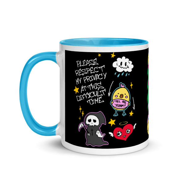 Please Respect My Privacy At This Difficult Time -- Ceramic Mug
