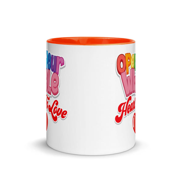 Open Your Whole Heart To Love -- Ceramic Mug