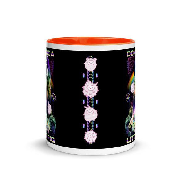 Don't Be A Litter Pig -- Ceramic Mug