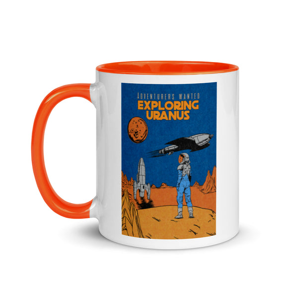 Exploring Uranus -- Ceramic Mug