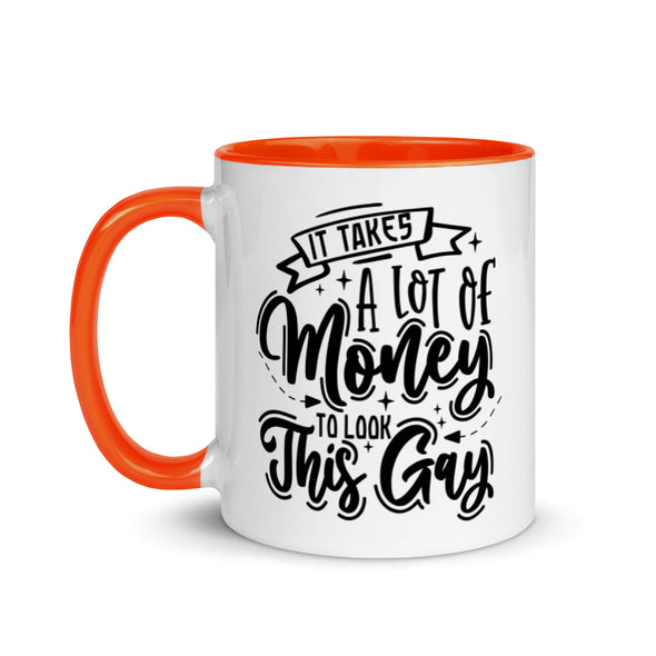 It Takes A Lot Of Money To Look This Gay -- Ceramic Mug