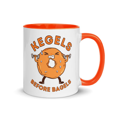 Kegels Before Bagels -- Ceramic Mug