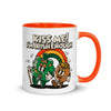 Kiss Me I'm Irish Enough! -- Ceramic Mug