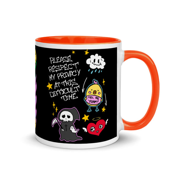 Please Respect My Privacy At This Difficult Time -- Ceramic Mug