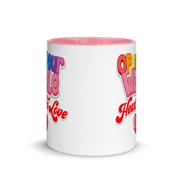 Open Your Whole Heart To Love -- Ceramic Mug