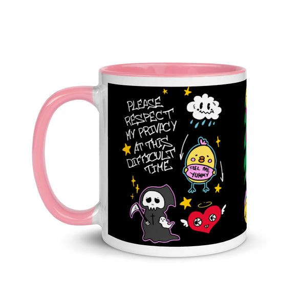 Please Respect My Privacy At This Difficult Time -- Ceramic Mug