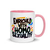 Enriched With Homosexuality -- Ceramic Mug