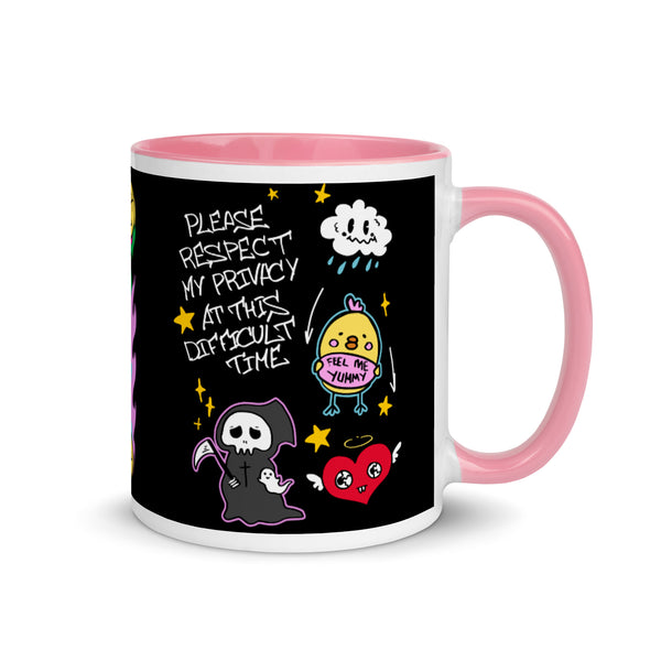 Please Respect My Privacy At This Difficult Time -- Ceramic Mug