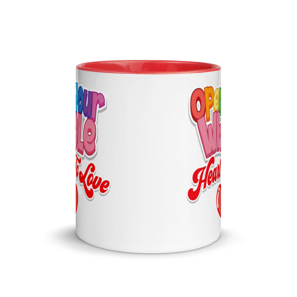 Open Your Whole Heart To Love -- Ceramic Mug