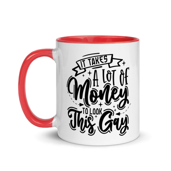 It Takes A Lot Of Money To Look This Gay -- Ceramic Mug