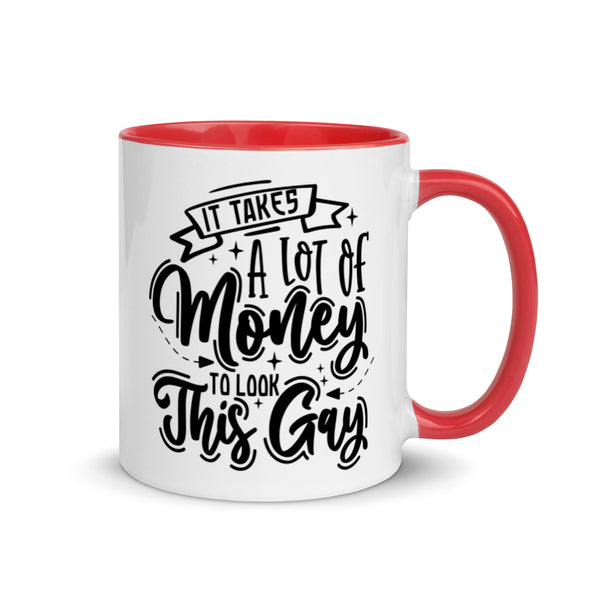 It Takes A Lot Of Money To Look This Gay -- Ceramic Mug