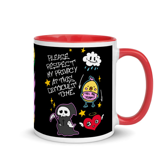 Please Respect My Privacy At This Difficult Time -- Ceramic Mug