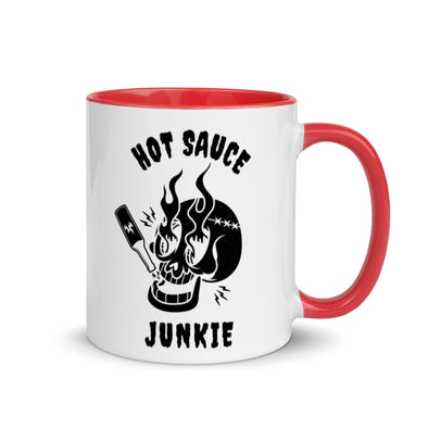 Hot Sauce Junkie -- Ceramic Mug