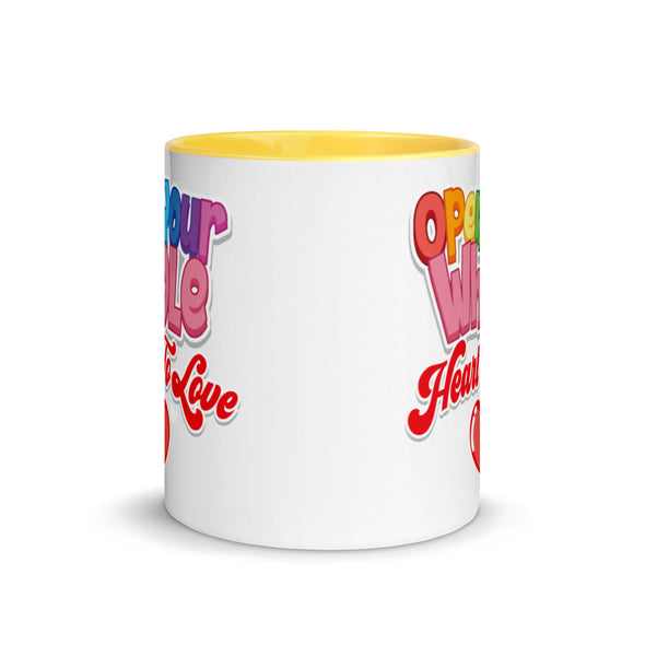 Open Your Whole Heart To Love -- Ceramic Mug