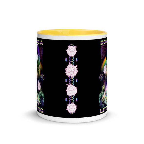 Don't Be A Litter Pig -- Ceramic Mug