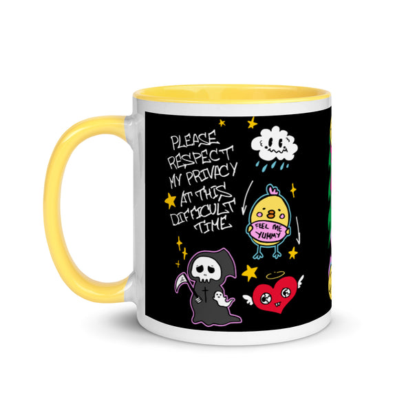 Please Respect My Privacy At This Difficult Time -- Ceramic Mug