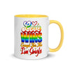 Love Wins Except For Me I'm Single -- Ceramic Mug