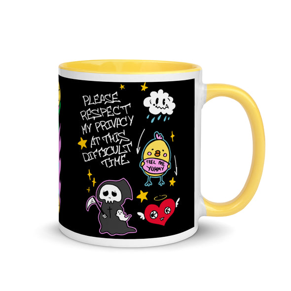 Please Respect My Privacy At This Difficult Time -- Ceramic Mug