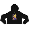 Reaching -- Crop Hoodie