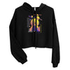 Reaching -- Crop Hoodie