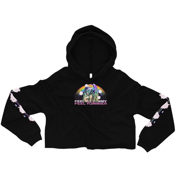 Don't Be A Litter Pig -- Crop Hoodie