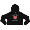 You're Not On The List -- Crop Hoodie