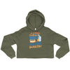 If A Potato Can Become Vodka -- Crop Hoodie