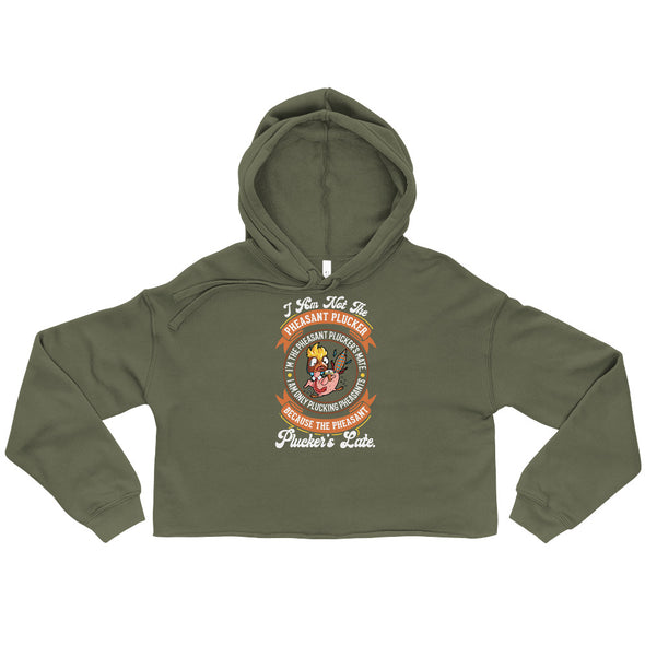 Pheasant Plucker -- Crop Hoodie