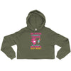 Three Martini -- Crop Hoodie