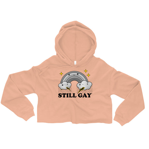 Still Gay -- Crop Hoodie