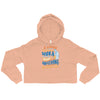 If A Potato Can Become Vodka -- Crop Hoodie
