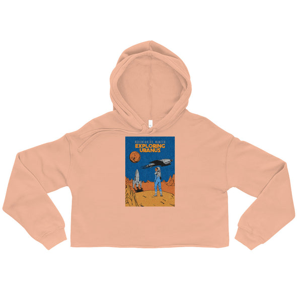 Exploring Uranus -- Crop Hoodie