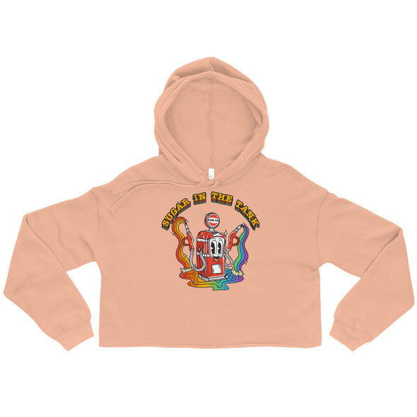 Lots Of Sugar In The Tank -- Crop Hoodie