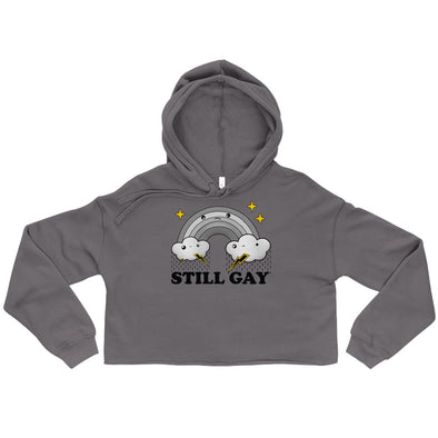 Still Gay -- Crop Hoodie