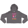 Three Martini -- Crop Hoodie