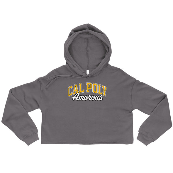 Cal Poly Amorous -- Crop Hoodie