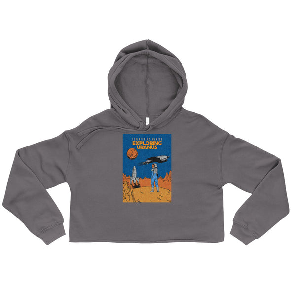 Exploring Uranus -- Crop Hoodie