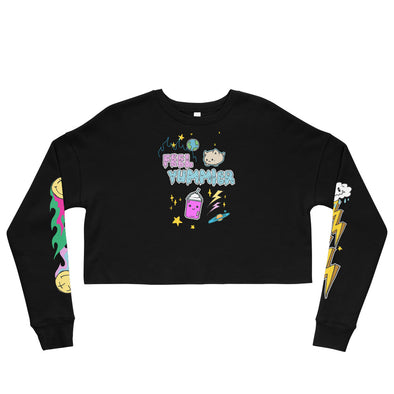 Please Respect My Privacy -- Crop Sweatshirt