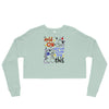 Hold On Let Me Over Think This -- Crop Sweatshirt